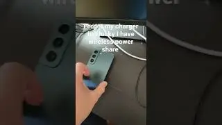 galaxy s22 wireless power share demo #shorts