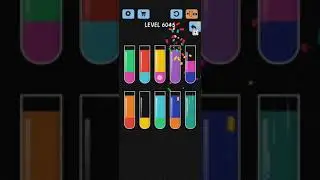 Water Color Sort Level 6045 Gameplay WalkThrough Solution