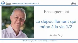 Le dépouillement qui mène à la vie 1/2 - Jocelyn Sery