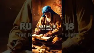 Shams Tabrizi - Rule 18/40 | The Forty Rules of Love | #rumi #quotes #motivation