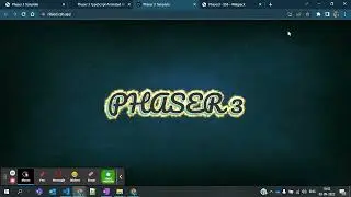 Phaser 3 animated glow effect around text and png images