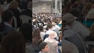 Attending pope leo XIV mass in Beirut