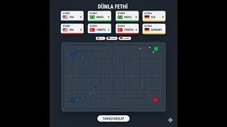 🌎 TERRITORY WAR! USA 🇺🇸 vs BRAZIL 🇧🇷 vs TURKEY 🇹🇷 vs GERMANY 🇩🇪