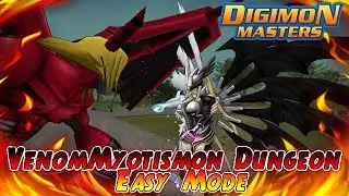 Mastemon VS VenomMyotismon Dungeon Easy Mode Solo! | Digimon Masters Online