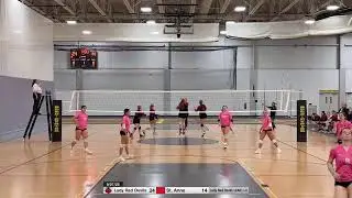 9/27/25 Lady Red Devils vs St. Anne (Reed Custer Tourney)