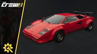 The Crew 2 - Customization: Lamborghini Countach LP Quattrovalvole