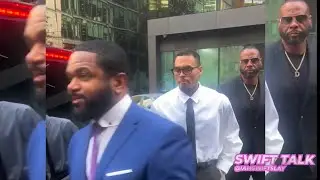 Chris Brown had a court hearing in London 
