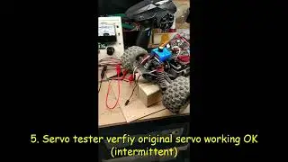MJX Hyper Go 16208 RC Car original servo problem troubleshoot replacement.