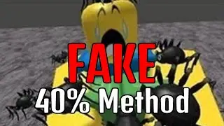 DONT Fall for this 40% method scam. (WATCH IF USING 40% METHOD)