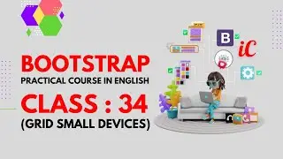 BOOTSTRAP Practical Course in English : Class 34 - Grid small devices