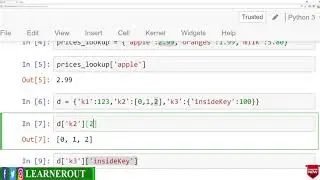 #17. Dictionaries in python || LEARNEROUT