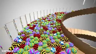 Marble Ball Run Animation V49