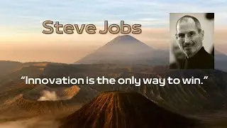 Steve Jobs : &ldquo;Innovation is the only way to win.&rdquo;