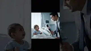 Reporter Interviews a 2-Month-Old Baby 😂👶 | #FunnyBaby #ComedyShorts #CuteMoments #HospitalWard