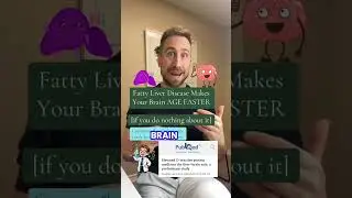 Жировая дистрофия печени ускоряет старение мозга 🧠😬 #жироваядистрофияпечени #здоровьемозга #разго...