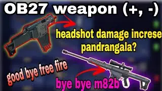 OB27 UPDATES IN FREE FIRE 2021|| changes in OB27 free fire#freefire0b27updates