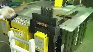 Namsung ind.co. : 4 in 1 busbar cutting, puncing and bending machine 