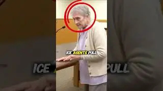 ICE  Pulled an Elderly Grandmother Frome Her Car During 