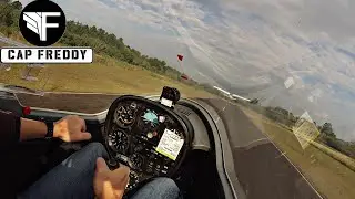Toque e Arremetida de Planador(TGL)?? 2 voos na sequ&ecirc;ncia Planador Grob G 103.