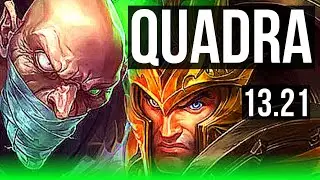 SINGED vs JARVAN IV (JNG) | 13/1/18, Quadra, 65% winrate, Legendary | KR Diamond | 13.21