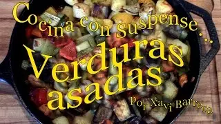 Cómo hacer verduras asadas en sartén de hierro