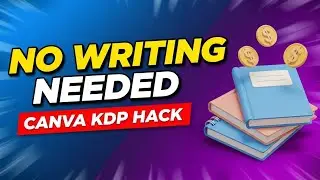 How to Design Low Content Books on Canva for Amazon KDP