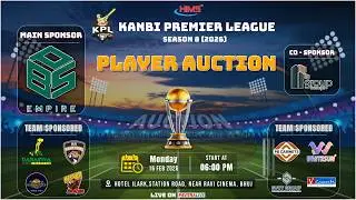 🔴LIVE : PLAYER AUCTION - Hims KPL Season 8 - Kanbi Premier League 2026