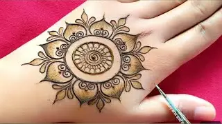 Very beautiful stylish mehndi design latest back hand mehndi design Mehandi ka design mehandi