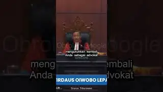 Firdaus oiwobo Pembekuan Hak Advokat dan Persoalan Legal Standing
