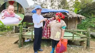 The kind young engineer donated clothes to the single mother and helped the poor orphaned child
