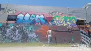 Graffiti Bombing 2017: Smile X Dezek