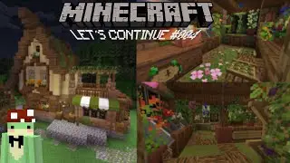 Minecraft LET&acute;S CONTINUE #004: Flower Shop + Interior Design  | 1.20.1 Moded