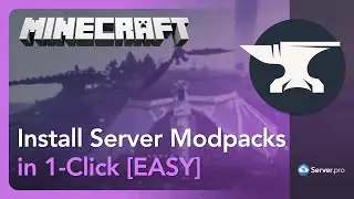 How to install Modpacks in your server [EASY] - Minecraft Java