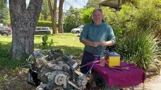 308 Holden  HQ 1973 One tonner Ute build 1st Video Starting the 308.