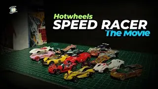 All my Hotwheels Speed racer The Movie toys from 2008 collection
