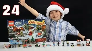 LEGO CITY Advent Calendar DAY 24 Christmas 2016 #60133
