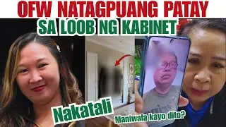 OFW NATAGPUANG PATAY SA SAUDI SA LOOB NG KABINET | MGA KASAMAHAN IBA IBA ANG KWENTO