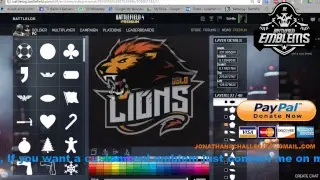 Battlefield 1 Emblem Creation