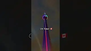 CN Tower 🇨🇦The most iconic feature of Toronto #canada #viral #cntower #shorts #shortsfeed