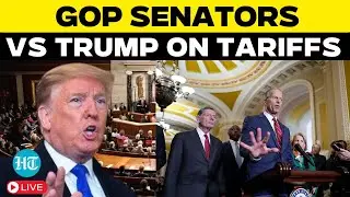 LIVE Trump Faces Republican Revolt Over Canada Tariffs | GOP Senators Join Democrats in Senate Vote