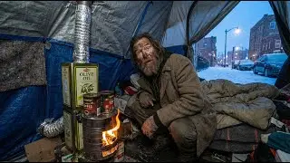How Homeless People HEAT Their Shelters Without Gas/Electricity