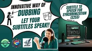 Innovative Way to Dub Videos in Any Language - Subtitle to Speech Apps #dubbing #elevenlabs ENGLISH