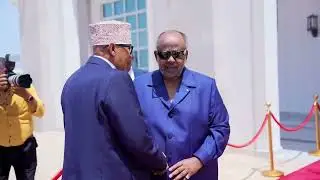 Somaliland President, Abdirahman Irro arrived Djibouti