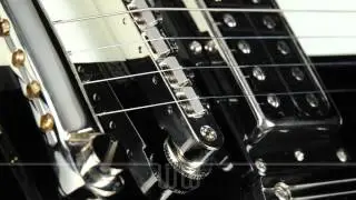 Duesenberg Starplayer Rocket Flying V Style - Black & White Close Up