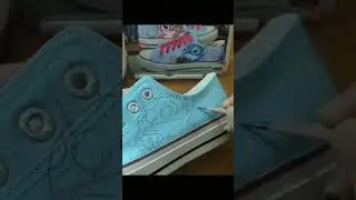 How to painting your canvas shoes?