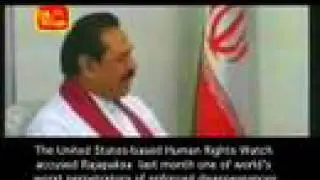 Iran and Sri Lanka Join hands to Genocide Minority Tamils.