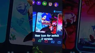 Sonic X Shadow Generations Switch 2 Icon Change #shorts #sonicxshadowgenerations