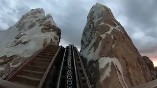 Expedition Everest - Legend of the Forbidden Mountain Ride, Animal Kingdom, Orlando, 12-26-17, in 4K