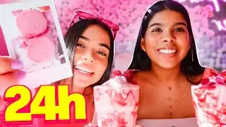 24 HORAS COMIENDO ROSA | Marilyn Jisela - Juli