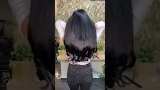 Jet black beauty Queen 8A by DIVERSO HAIR Extensions
